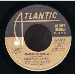 Crosby, Stills & Nash Marrakesh Express / Suite: Judy Blue Eyes USED VINYL 7INCH 45 RPM
