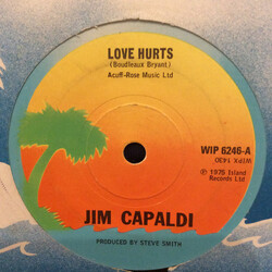Jim Capaldi Love Hurts USED VINYL 7INCH SINGLE 45 RPM