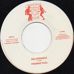Frankie Paul / Tony Roots Deliverance / War USED VINYL 7INCH