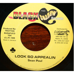Sean Paul / Chuck Fender Look So Appealin / War Dem Come Fi Start USED VINYL 7INCH 45 RPM STEREO