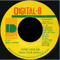 Cocoa Tea / Johnny P Come Love Me USED VINYL 7INCH 45 RPM