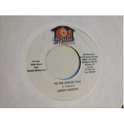 Leroy Gibbons To The End Of Time USED VINYL 7INCH 45 RPM