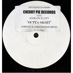 Sharon Scott Outta Sight (Jameson & Corporation Mixes) USED VINYL 12INCH WHITE LABEL PROMO