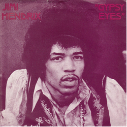The Jimi Hendrix Experience Gypsy Eyes Vinyl 7" USED