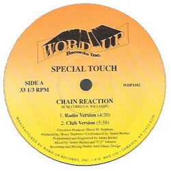 Special Touch (6) Chain Reaction USED VINYL 12INCH 33 S RPM