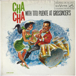 Tito Puente Cha Cha With Tito Puente At Grossinger's Vinyl LP USED