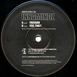 Innamindz Freedom / Feel This? VINYL 12" USED