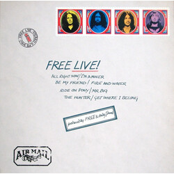 Free Free Live Vinyl LP USED