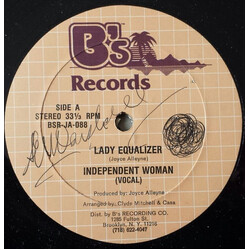 Lady Equalizer Independent Woman USED VINYL 12INCH 45 RPM SINGLE