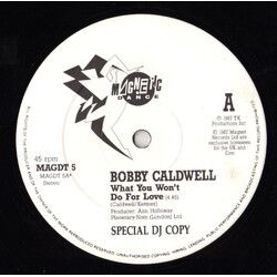 Bobby Caldwell What You Won't Do For Love USED VINYL 12INCH PROMO