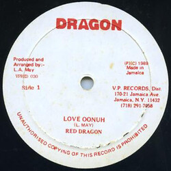 Red Dragon Love Oonuh USED VINYL 12INCH