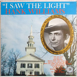 Hank Williams I Saw The Light Vinyl LP USED