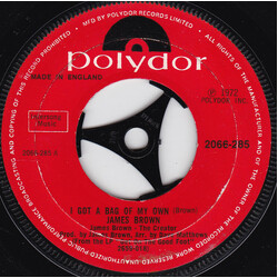James Brown I Got A Bag Of My Own USED VINYL 7INCH 45 RPM