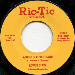 Edwin Starr Agent Double-O-Soul USED VINYL 7INCH 45 RPM SINGLE STYRENE MONO