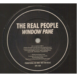 The Real People Window Pane USED VINYL PROMO 12INCH