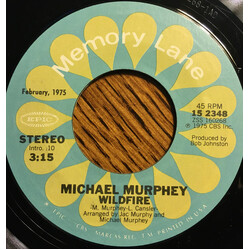 Michael Martin Murphey Wildfire / A Mansion On The Hill USED VINYL 7INCH 45 RPM STEREO
