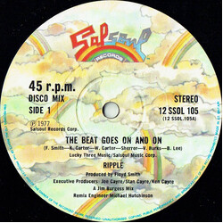 Ripple The Beat Goes On And On VINYL 12" USED