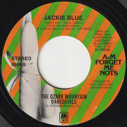 The Ozark Mountain Daredevils Jackie Blue USED VINYL 7INCH 45 RPM SINGLE STEREO