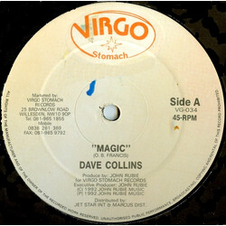 Dave Collins (3) Magic USED VINYL 12INCH