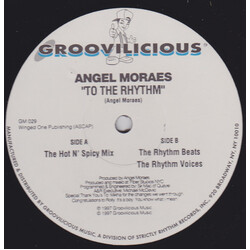 Angel Moraes To The Rhythm VINYL 12" USED