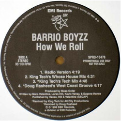 Barrio Boyzz How We Roll USED VINYL 12INCH PROMO
