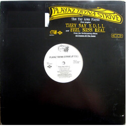 Playaz Tryna Strive They Say Y.D.L.L. / Feel Ness Real USED VINYL 12INCH 33 S RPM PROMO