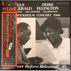 Ella Fitzgerald / Duke Ellington The Stockholm Concert, 1966 Vinyl LP USED