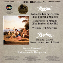 Gioacchino Rossini / Hector Berlioz / Zoltan Rozsnyai / Philharmonia Hungarica La Gazza Ladra Overture (The Thiefing Magpie) / Il Barbiere Di Siviglia