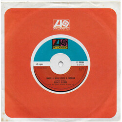 Percy Sledge When A Man Loves A Woman USED VINYL 7INCH 45 RPM SINGLE REISSUE