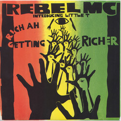 Rebel MC Rich Ah Getting Richer VINYL 7" USED