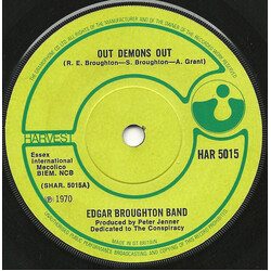 The Edgar Broughton Band Out Demons Out USED VINYL 7INCH 45 RPM