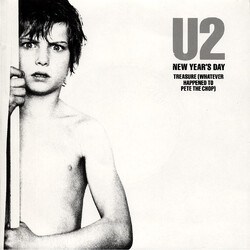 U2 New Year's Day VINYL 7" USED