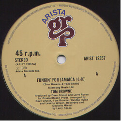 Tom Browne Funkin' For Jamaica USED VINYL 12INCH 45 RPM