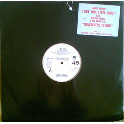 James Brown / Martha Reeves & The Vandellas I Got You (I Feel Good) / Nowhere To Run USED VINYL 12INCH PROMO 45 RPM
