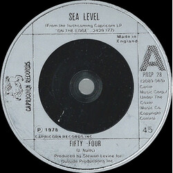 Sea Level Fifty-Four USED VINYL 7INCH 45 RPM SINGLE