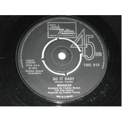 The Miracles Do It Baby USED VINYL 7INCH 45 RPM