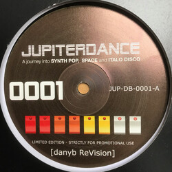 Danyb JUPITERDANCE 0001 USED VINYL 12INCH 33 S RPM LIMITED EDITION PROMO