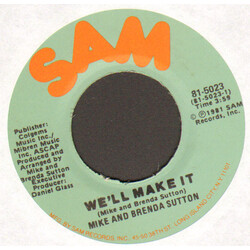 Mike & Brenda Sutton We'll Make It USED VINYL 7INCH 45 RPM