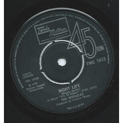The Miracles Night Life USED VINYL 7INCH 45 RPM SINGLE