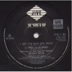 Skinny Boys Set The Pace (Say Yeah) USED VINYL 12INCH