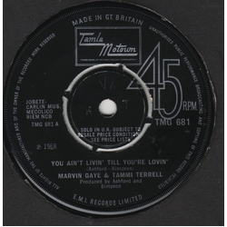Marvin Gaye / Tammi Terrell You Ain't Livin' Till You're Lovin' Vinyl 7" USED