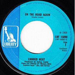 Canned Heat On The Road Again USED VINYL 7INCH 45 RPM