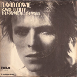 David Bowie Space Oddity / The Man Who Sold The World USED VINYL 7INCH 45 RPM SINGLE STEREO