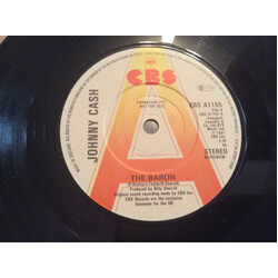 Johnny Cash The Baron USED VINYL 7INCH 45 RPM SINGLE PROMO