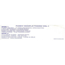 Various Funky Hoopla Thang Vol.1 Vinyl LP USED
