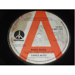 Charlie McCoy Boogie Woogie Vinyl 7" USED