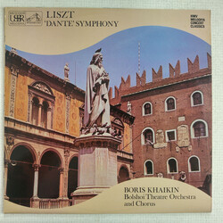 Franz Liszt / Boris Khaikin / Bolshoi Theatre Orchestra / Chorus Of The Bolshoi Theatre Dante Symphony Vinyl LP USED