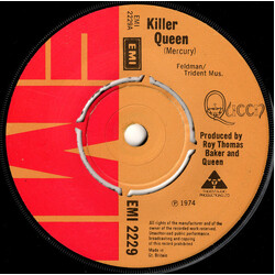 Queen Killer Queen / Flick Of The Wrist USED VINYL 7INCH 45 RPM SINGLE