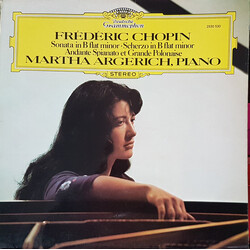 Frédéric Chopin / Martha Argerich Sonata In B Flat Minor / Scherzo In B-Flat Minor / Andante Spianato Et Grande Polonaise Vinyl LP USED