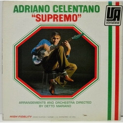 Adriano Celentano "Supremo" Vinyl LP USED